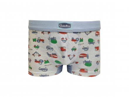 Gasolino boxerky chlapecké Cars 3414 světle modré